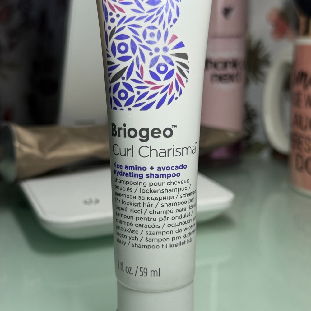 Briogeo Curl Charisma Hydrating Shampoo with Purple Accents